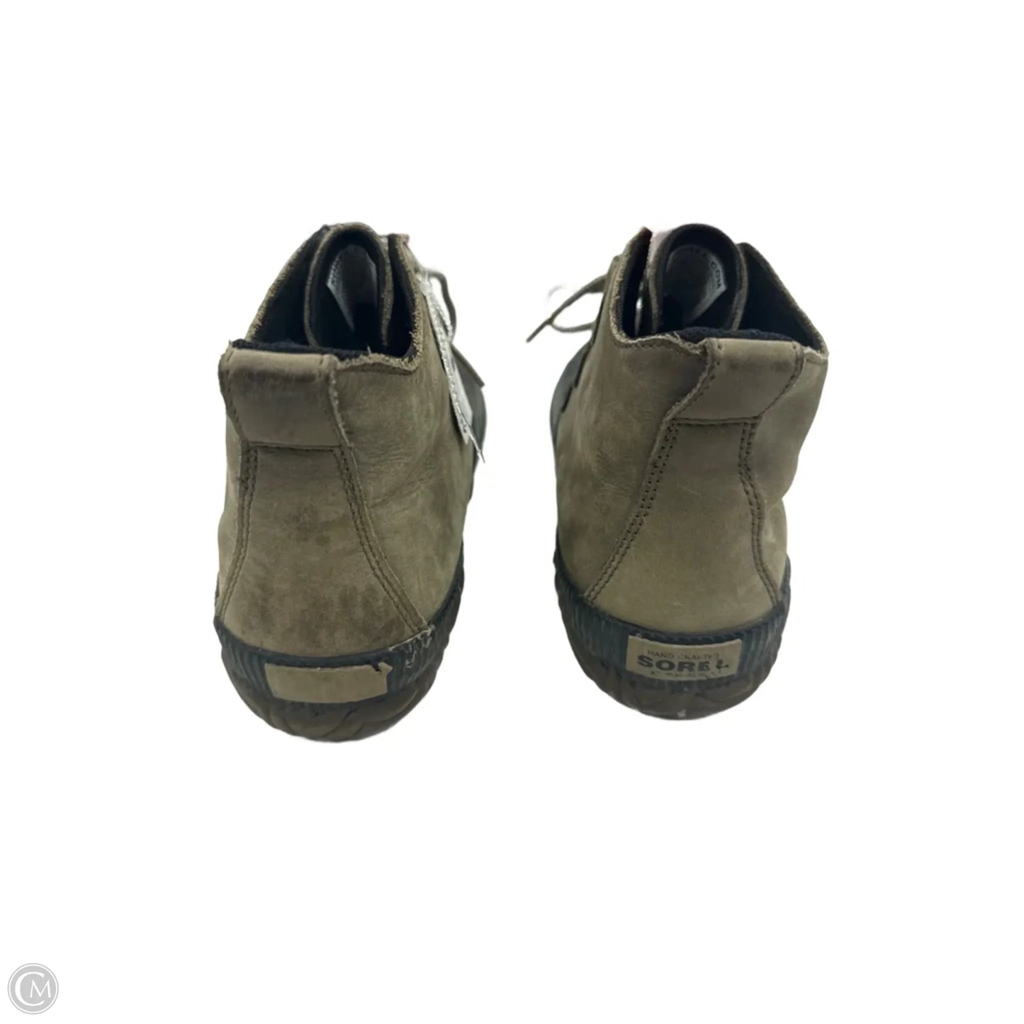 Boots Ankle Flats By Sorel In Green, Size: 8