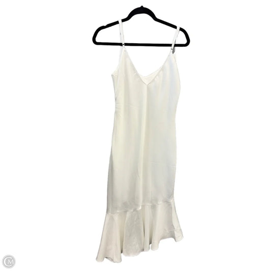 Dress Party Long By Lulus In White, Size: L