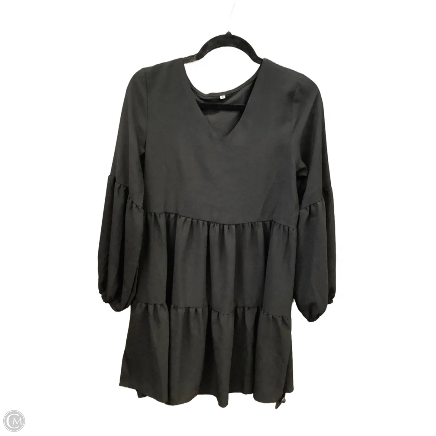 Dress Casual Midi By Clothes Mentor In Black, Size: S