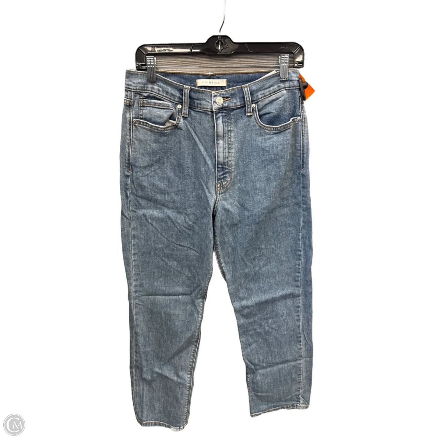 Jeans Straight By Eunina In Blue Denim, Size: 10