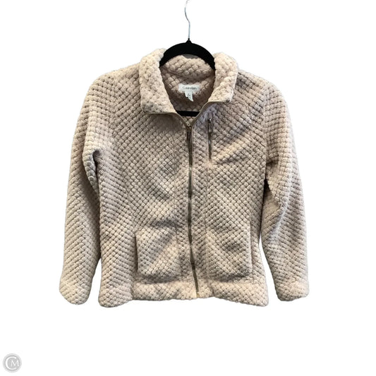 Sweatshirt Collar By Calvin Klein In Pink, Size: S