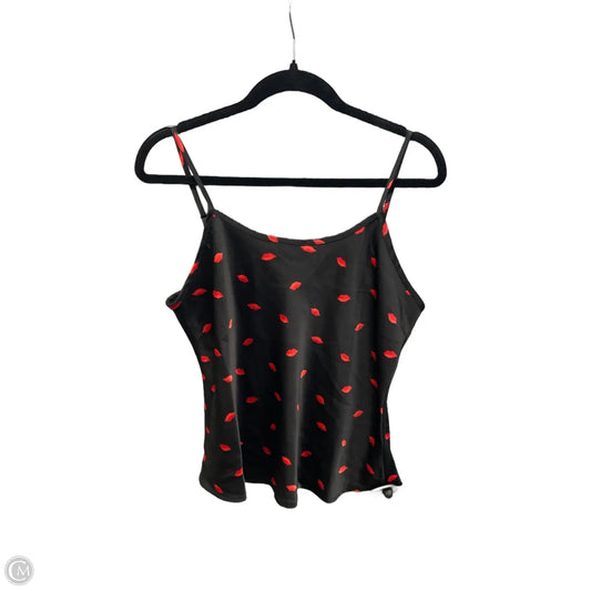 Top Sleeveless By A New Day In Black, Size: M