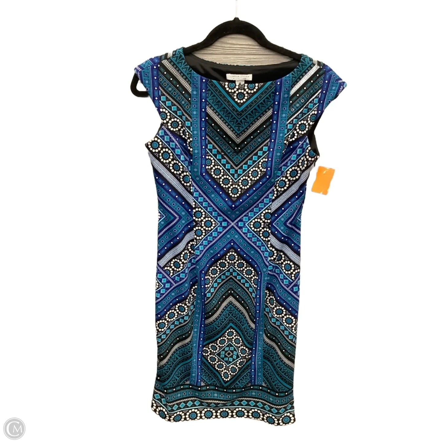 Dress Casual Midi By London Style In Blue, Size: S