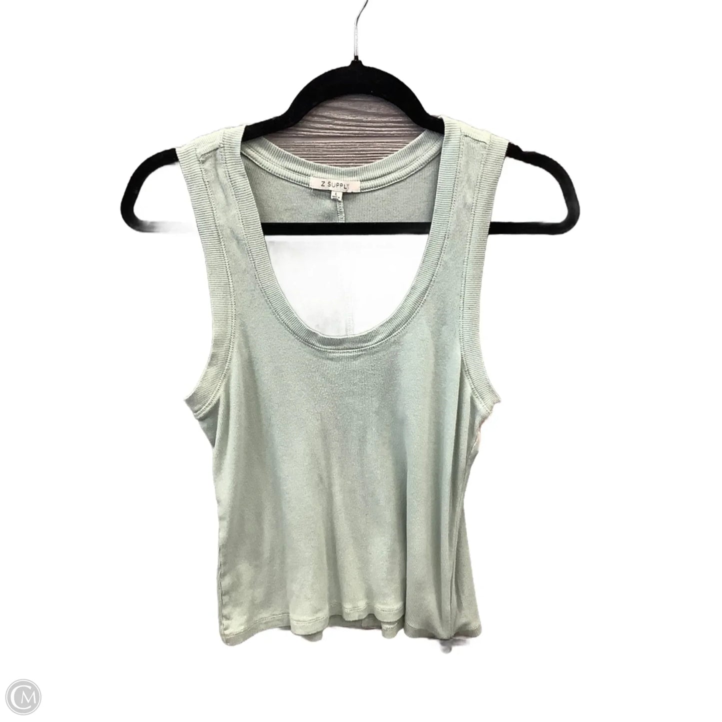 Top Sleeveless Basic By Z Supply In Green, Size: L