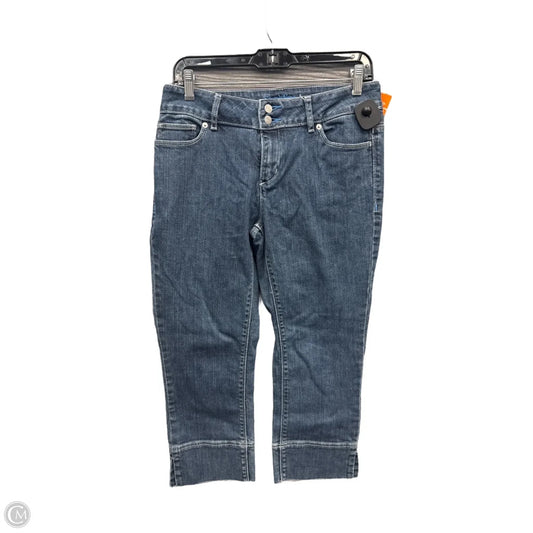 Jeans Straight By Simply Vera In Blue Denim, Size: 6