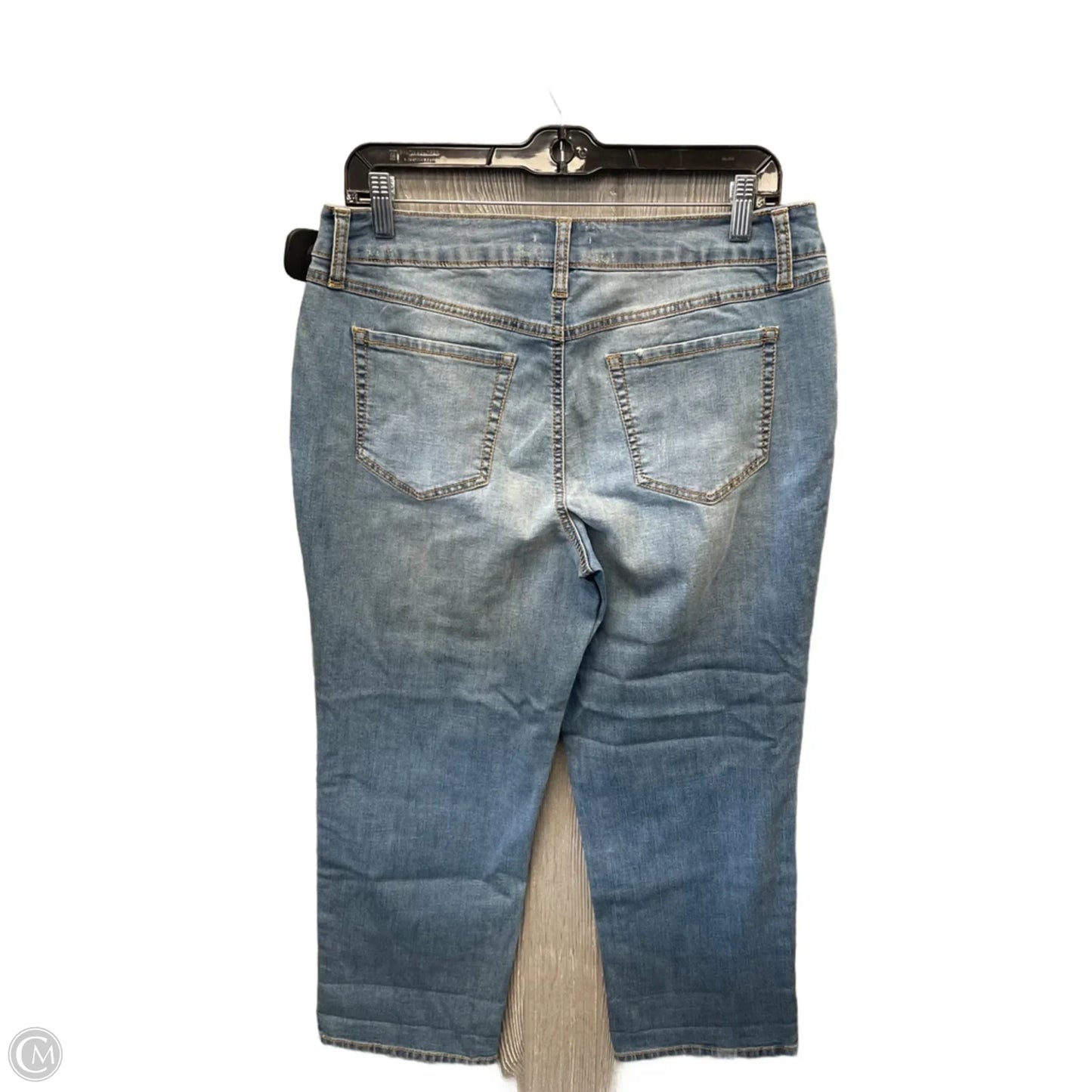 Jeans Straight By Maurices In Blue Denim, Size: 10
