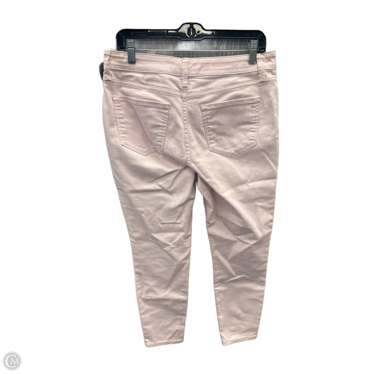 Jeans Skinny By St Johns Bay In Pink Denim, Size: 10