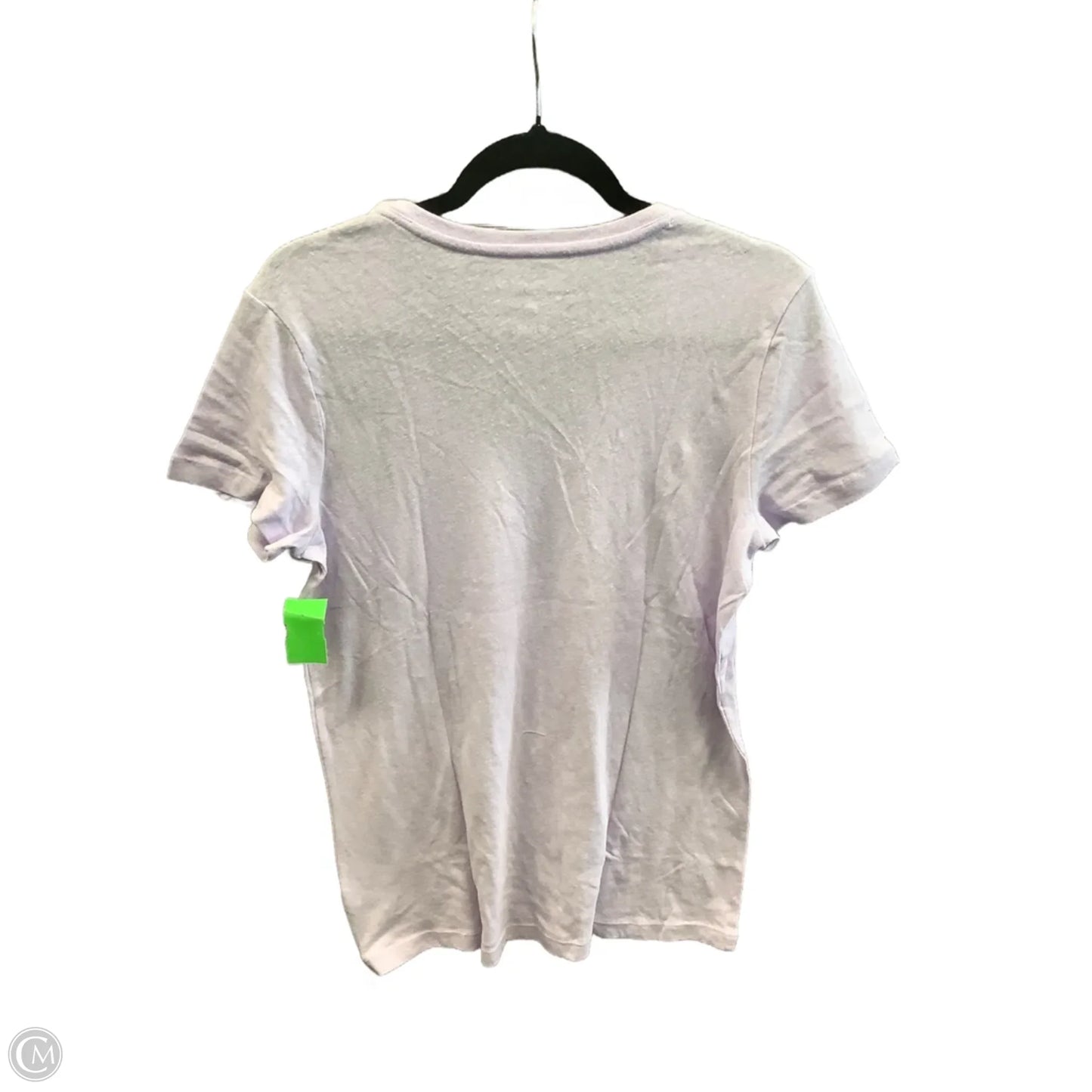 Top Short Sleeve Basic By Universal Thread In Purple, Size: M