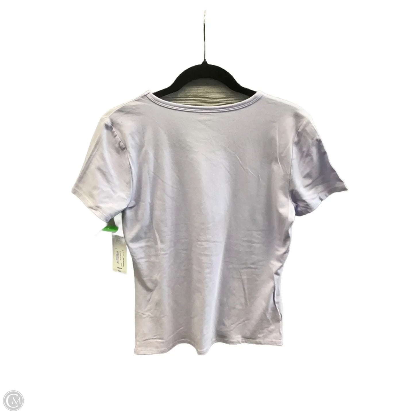 Top Short Sleeve Basic By Ana In Purple, Size: M