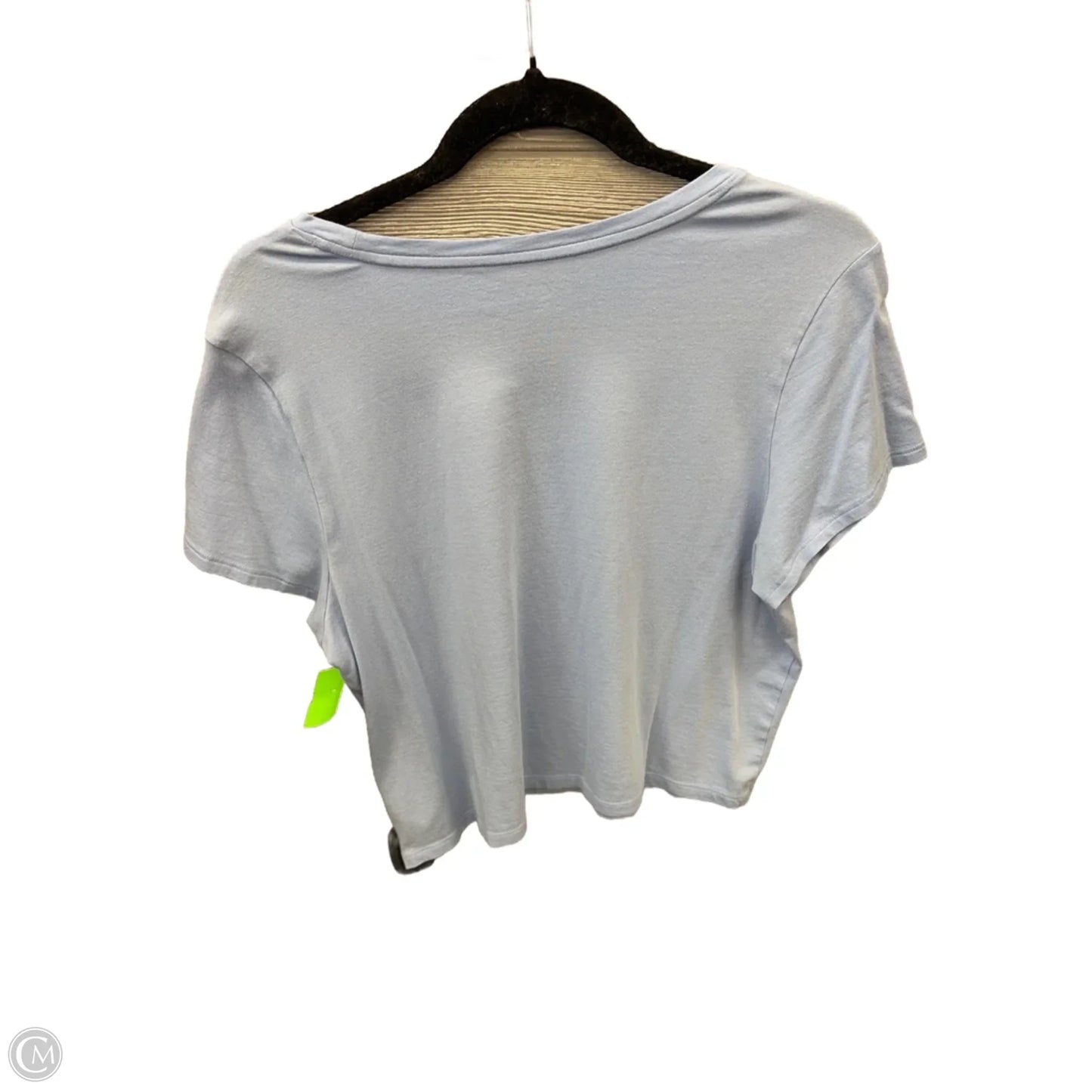 Top Short Sleeve Basic By Old Navy In Blue, Size: Xl