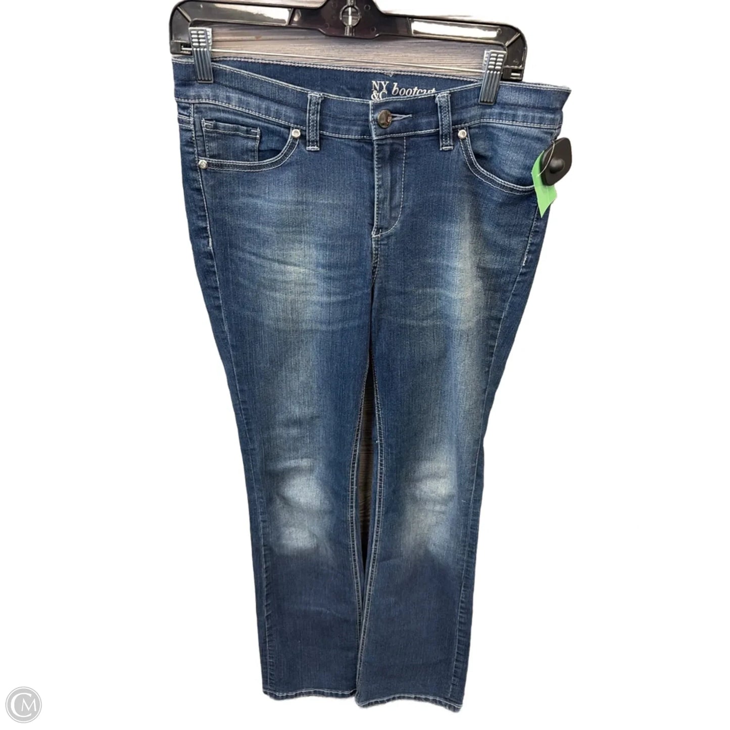 Jeans Boot Cut By New York And Co In Blue Denim, Size: 6