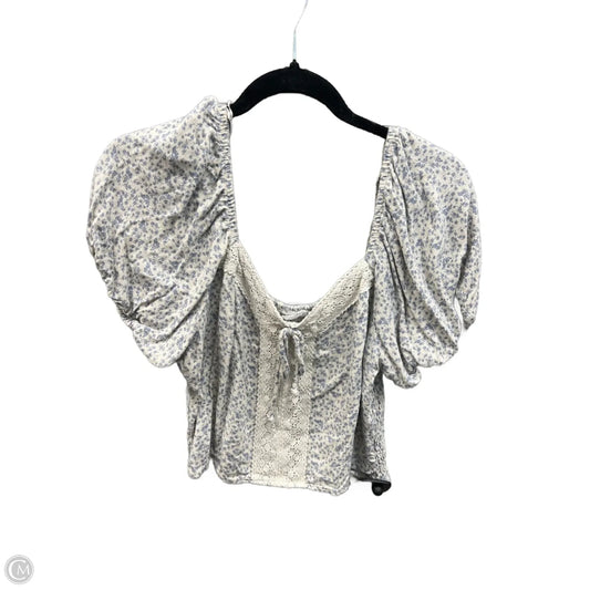 Top Short Sleeve By Sienna Sky In Blue, Size: Xl