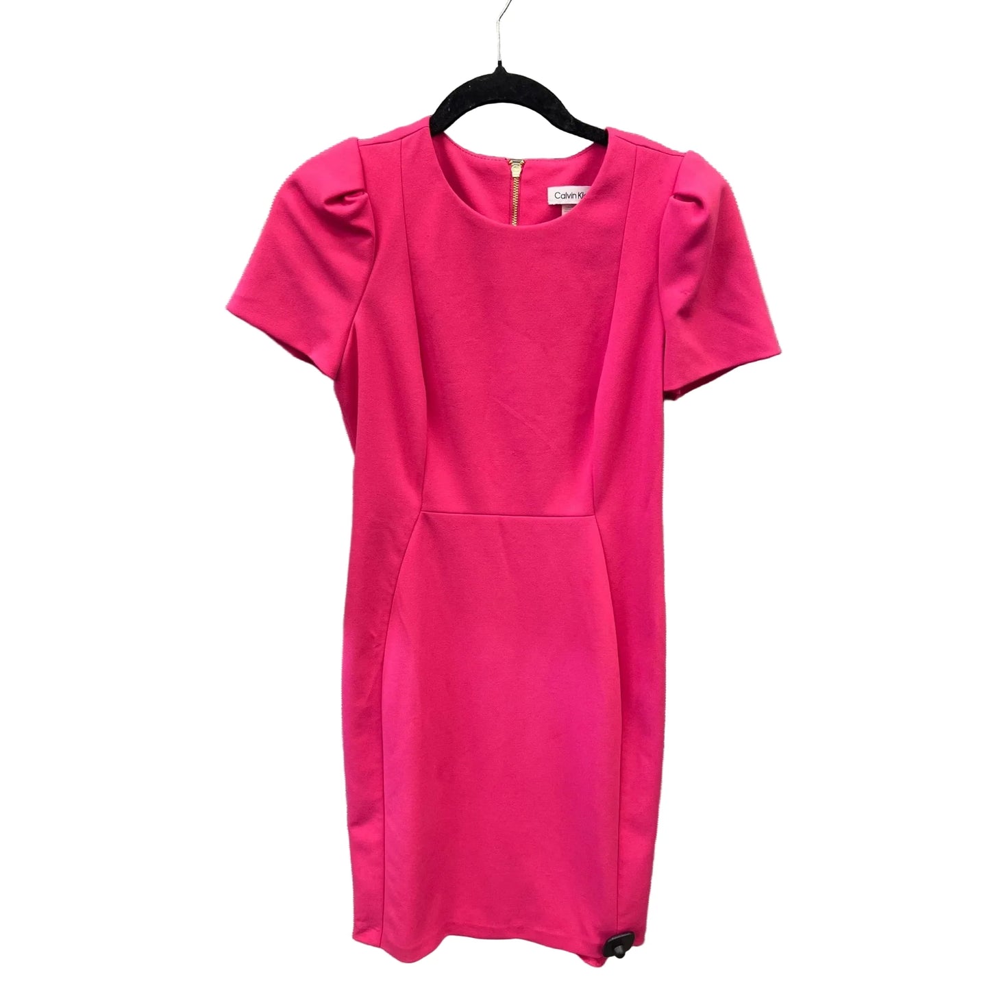 Dress Work By Calvin Klein In Pink, Size: S