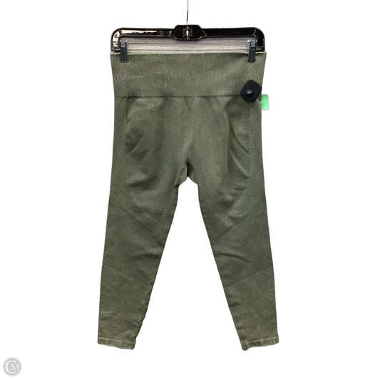 Athletic Leggings By Joy Lab In Green, Size: L
