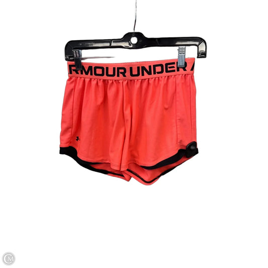 Athletic Shorts By Under Armour In Pink, Size: S
