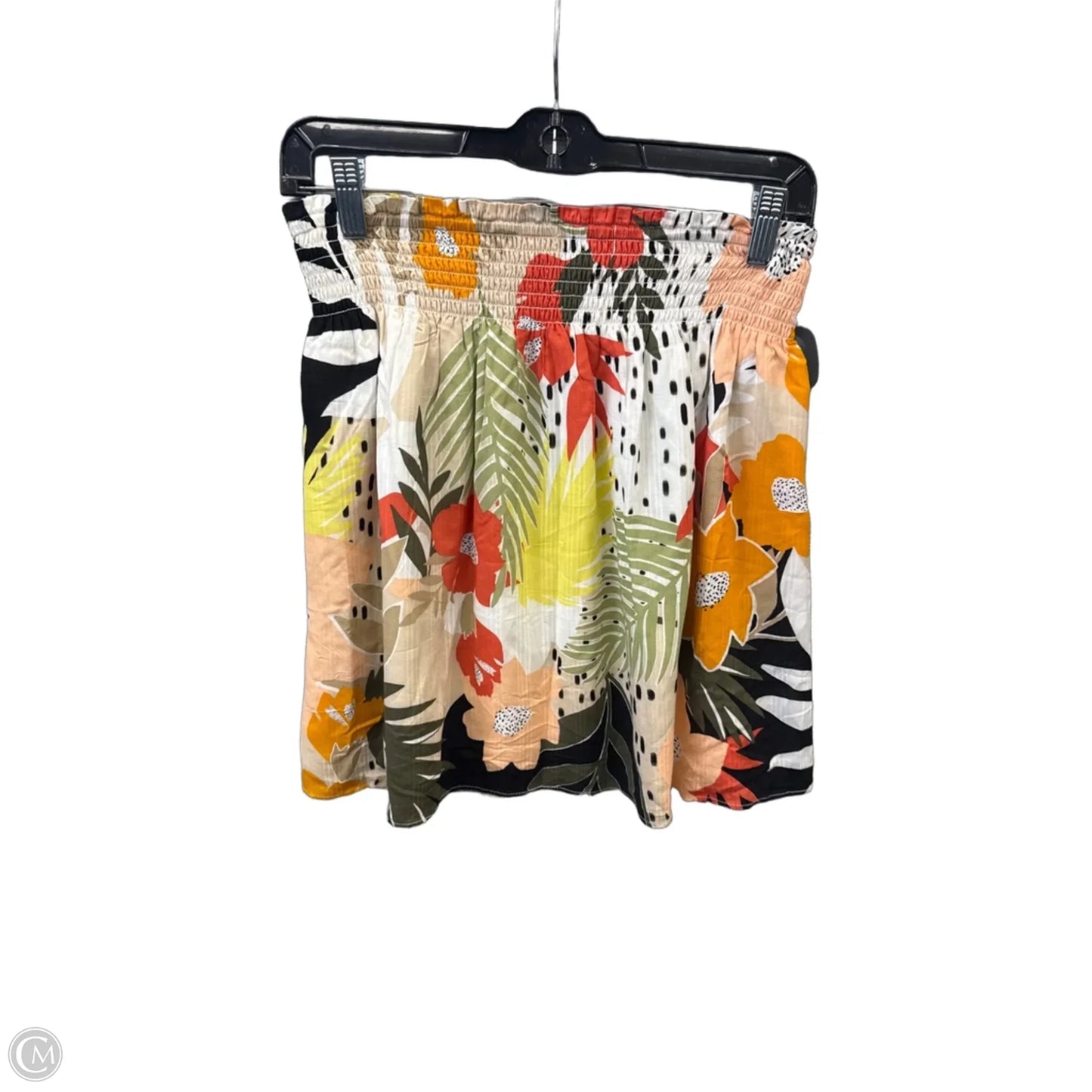 Skirt Mini & Short By Loft In Floral Print, Size: Xs