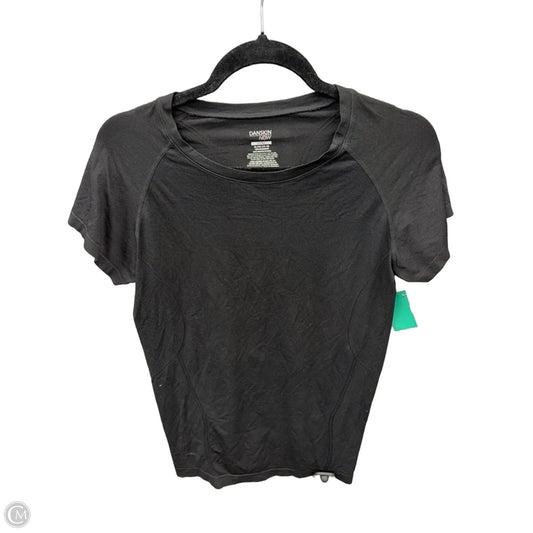 Athletic Top Short Sleeve By Danskin Now In Black, Size: Xl