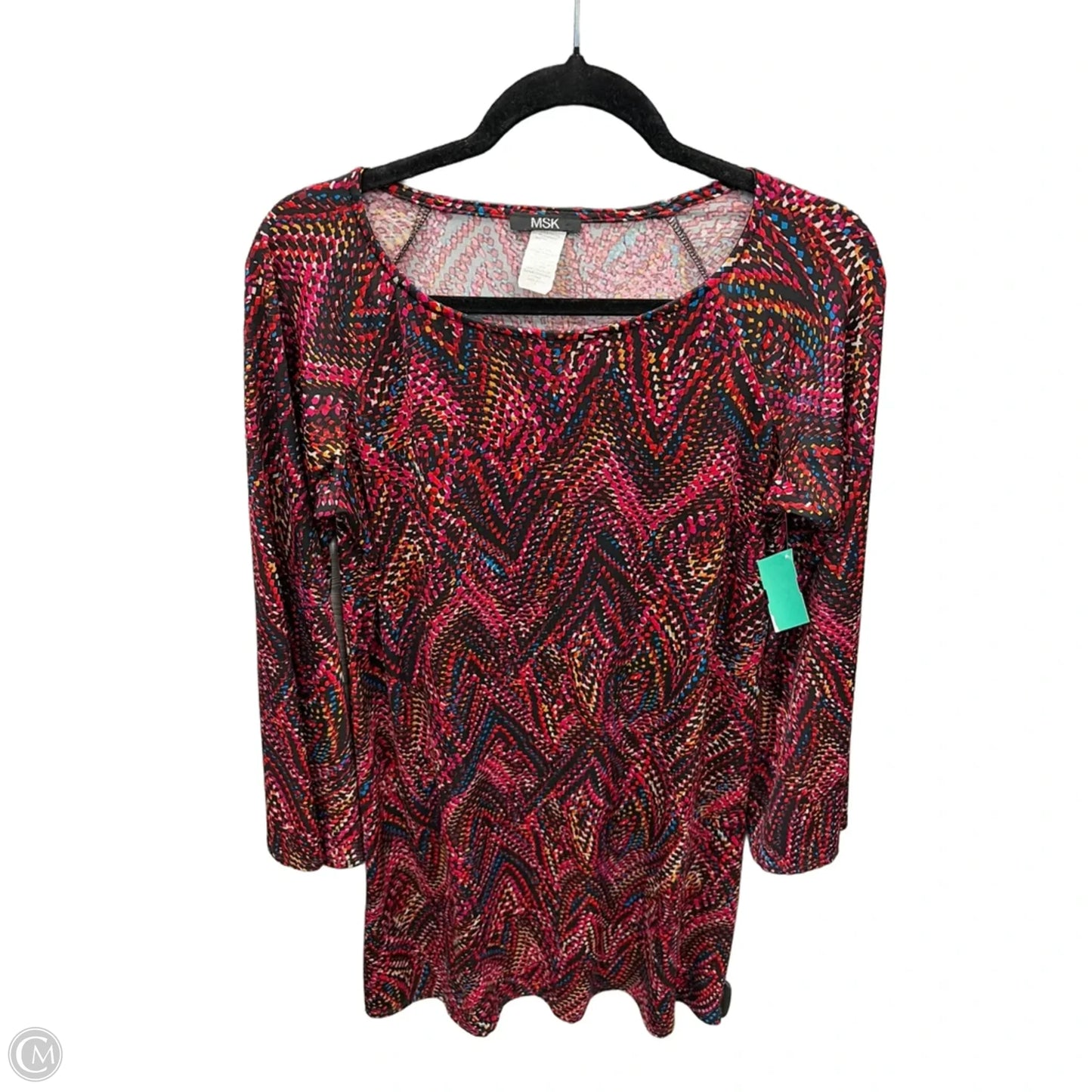 Dress Casual Short By Msk In Red, Size: S