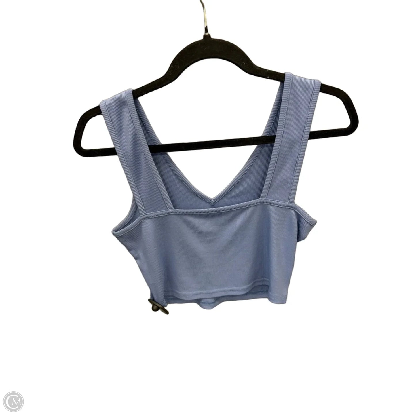 Top Sleeveless Basic By Shein In Blue, Size: M