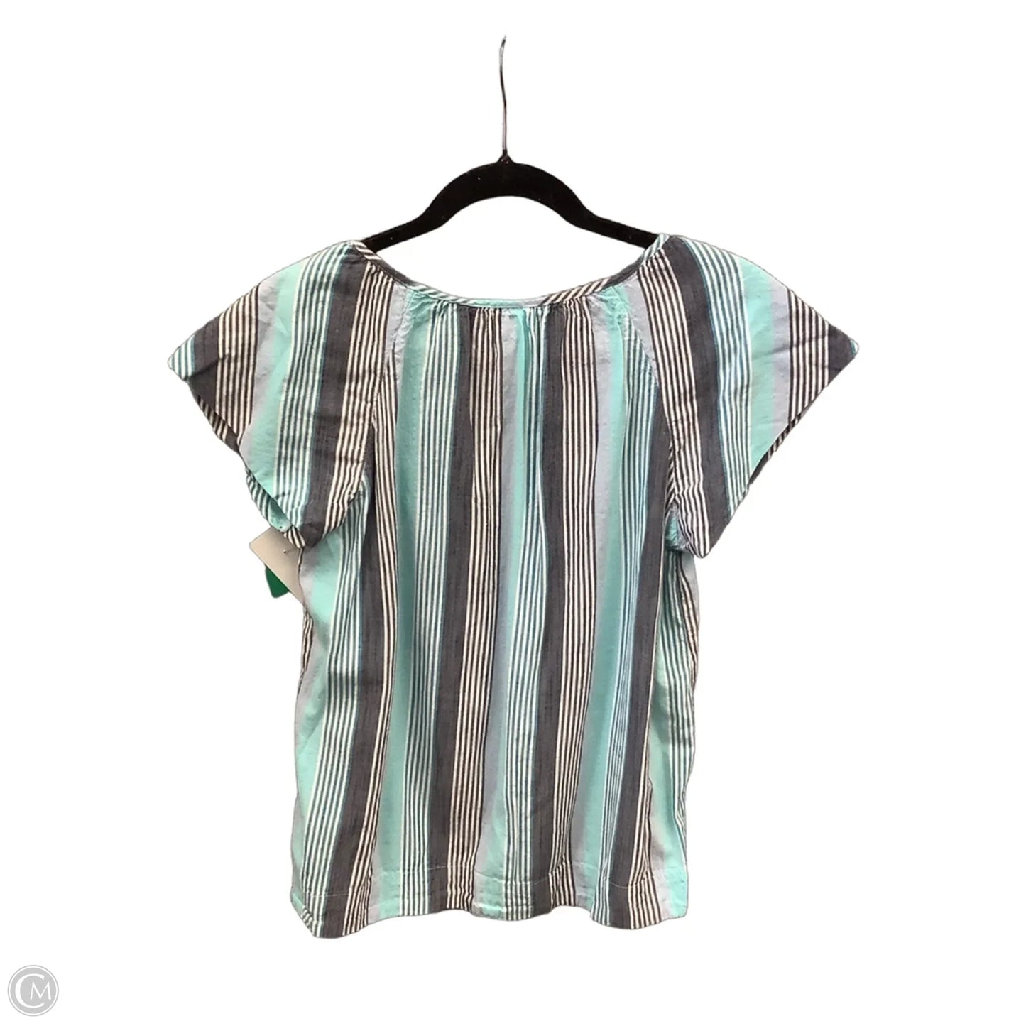 Top Short Sleeve By St Johns Bay In Striped Pattern, Size: Sp