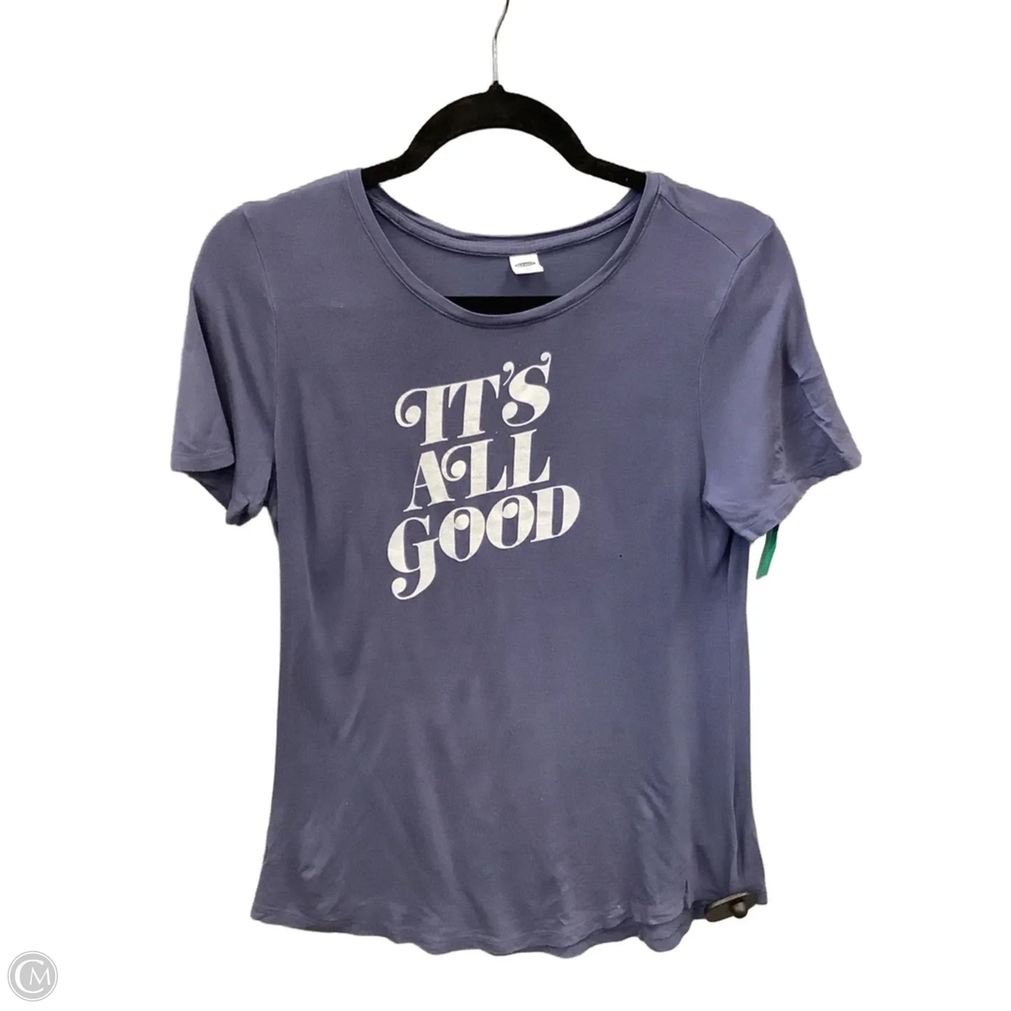 Top Short Sleeve By Old Navy In Blue, Size: Sp