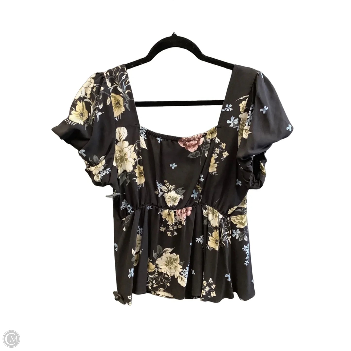 Top Short Sleeve By Torrid In Black, Size: M