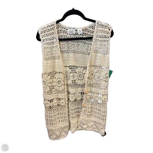 Vest Other By Ivy In Tan, Size: L