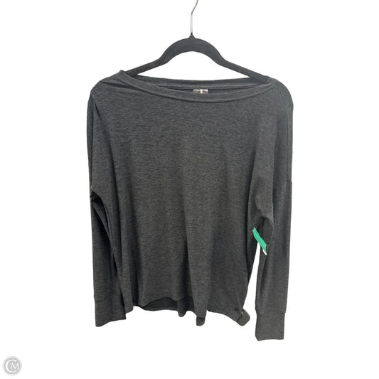 Athletic Top Long Sleeve Crewneck By Calia In Grey, Size: Xs