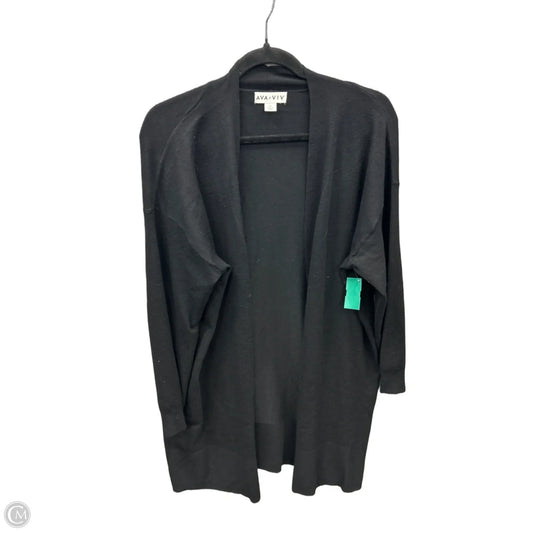 Cardigan By Ava & Viv In Black, Size: Xxl