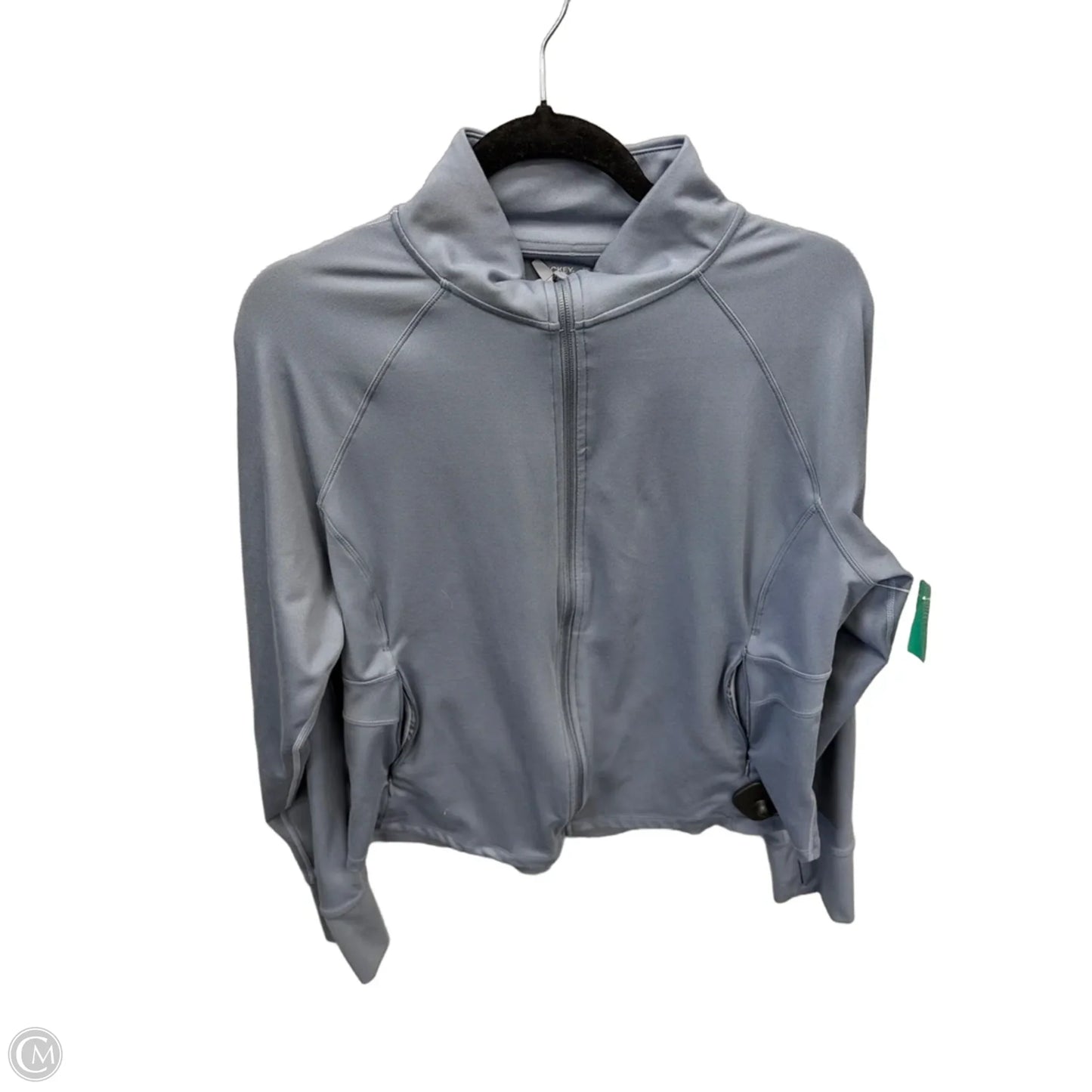 Athletic Jacket By Jockey In Blue, Size: Xxl