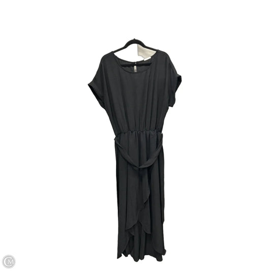 Dress Casual Maxi By Chicsoul In Black, Size: 1x