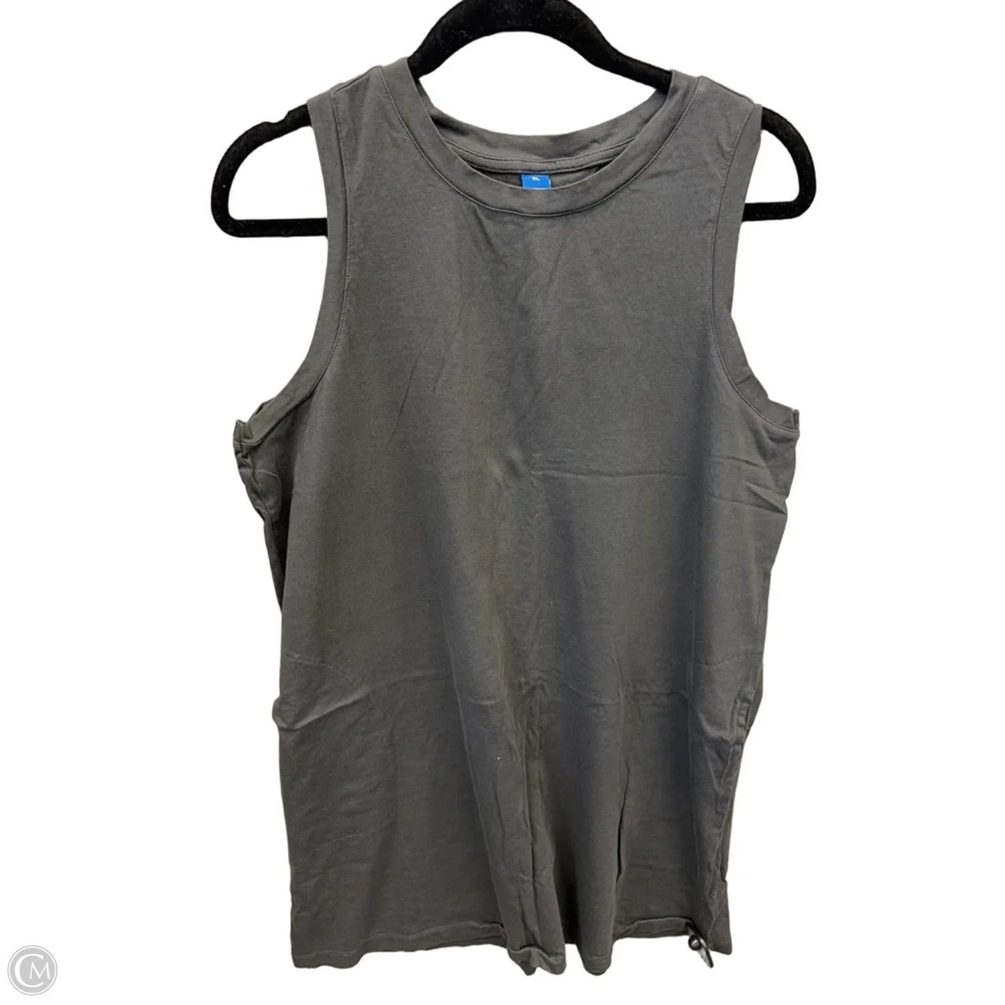Dress Casual Midi By Old Navy In Grey, Size: Xl