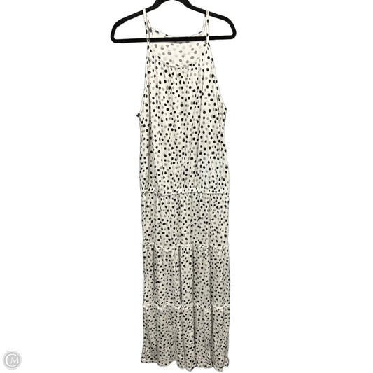 Dress Casual Maxi By Lascana In Polkadot Pattern, Size: Xl