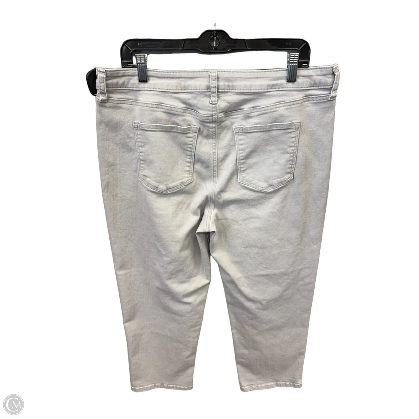 Pants Cropped By Sonoma In Grey, Size: 16