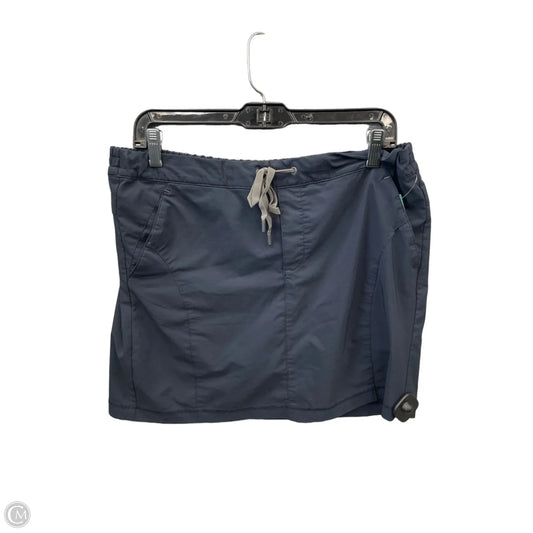Athletic Skirt By Eddie Bauer In Blue, Size: M