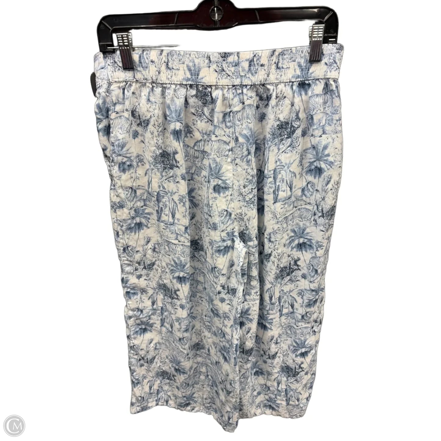Pants Linen By Rachel Zoe In Blue, Size: 12