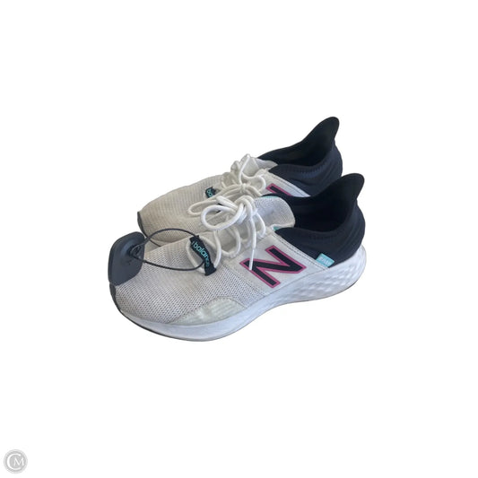 Shoes Athletic By New Balance In White, Size: 8
