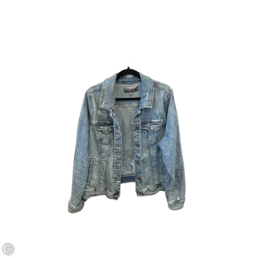 Jacket Denim By Torrid In Blue Denim, Size: 2x