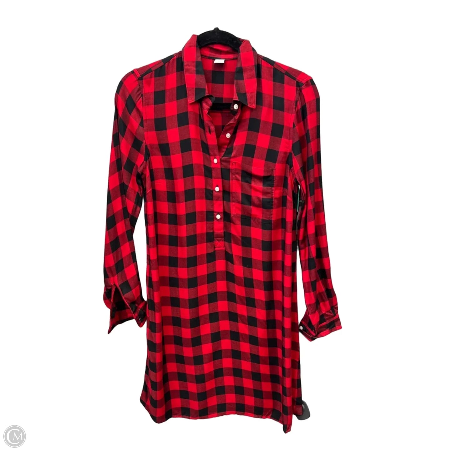 Dress Casual Short By Old Navy In Red, Size: Xs