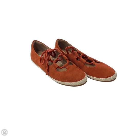 Shoes Flats By Fitflop In Orange, Size: 6.5