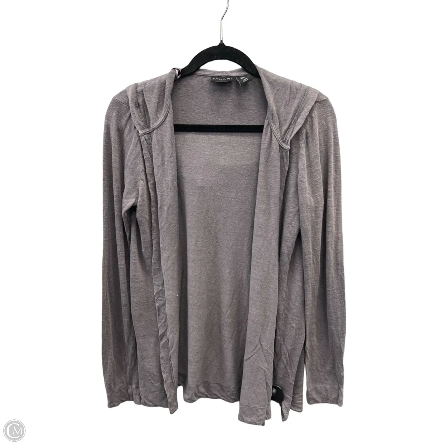 Cardigan By Tahari In Grey, Size: M