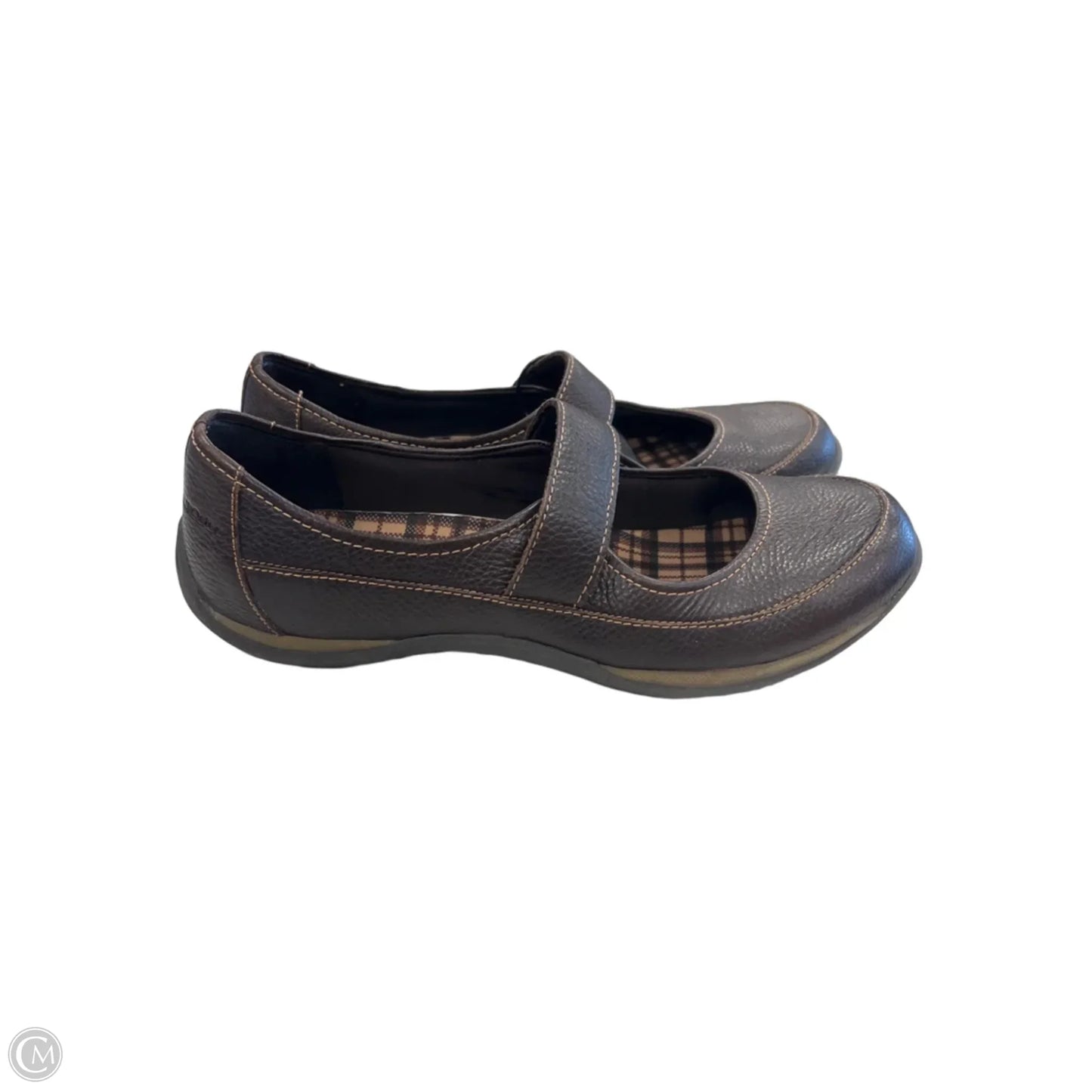 Shoes Flats By Clothes Mentor In Brown, Size: 9.5