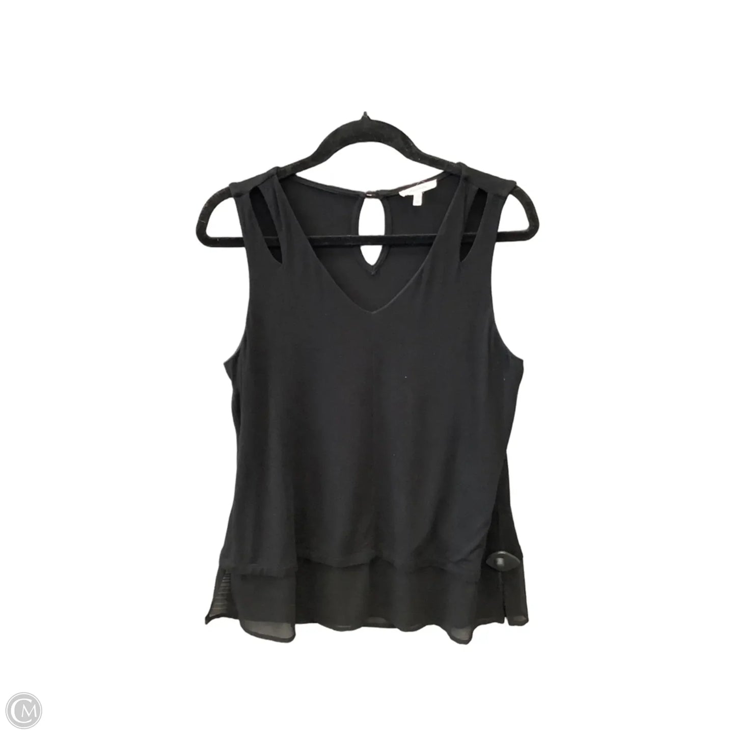 Tunic Sleeveless By Maurices In Black, Size: M