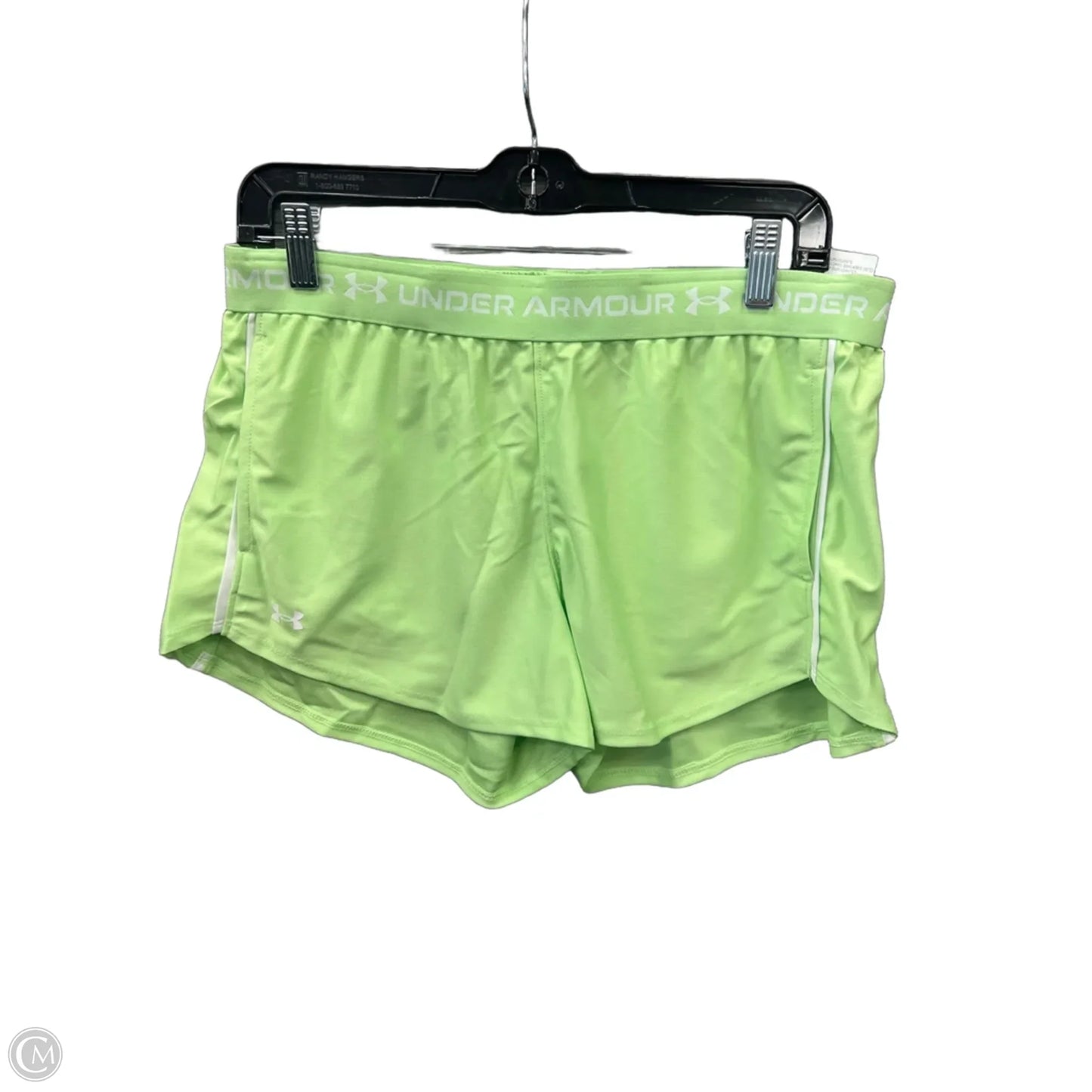 Athletic Shorts By Under Armour In Green, Size: M