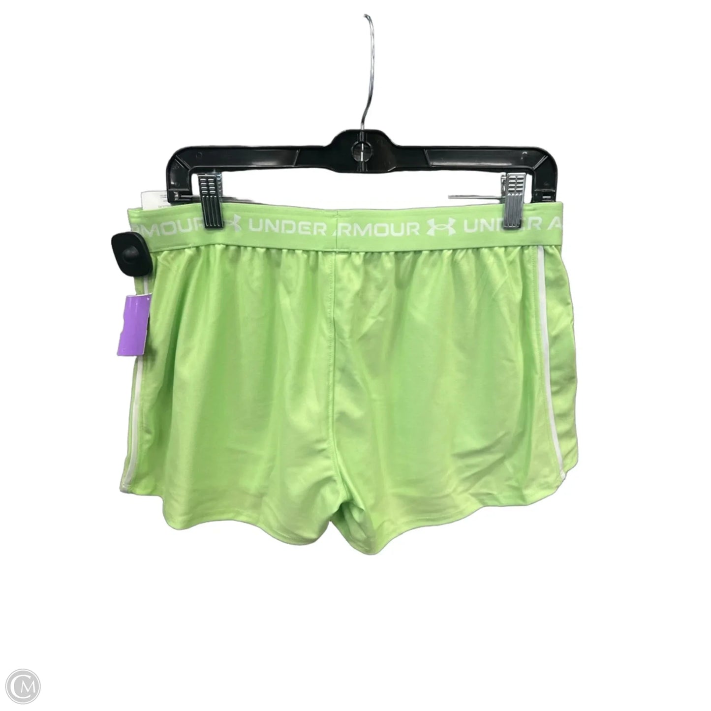 Athletic Shorts By Under Armour In Green, Size: M