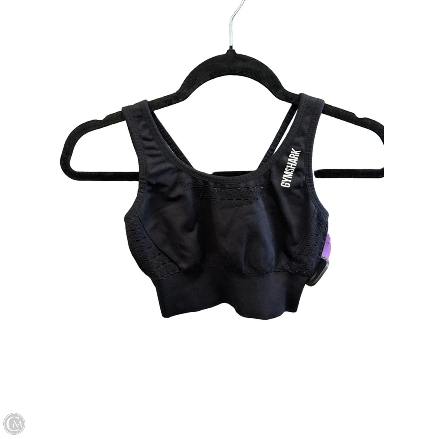 Athletic Bra By Gym Shark In Black, Size: Xs