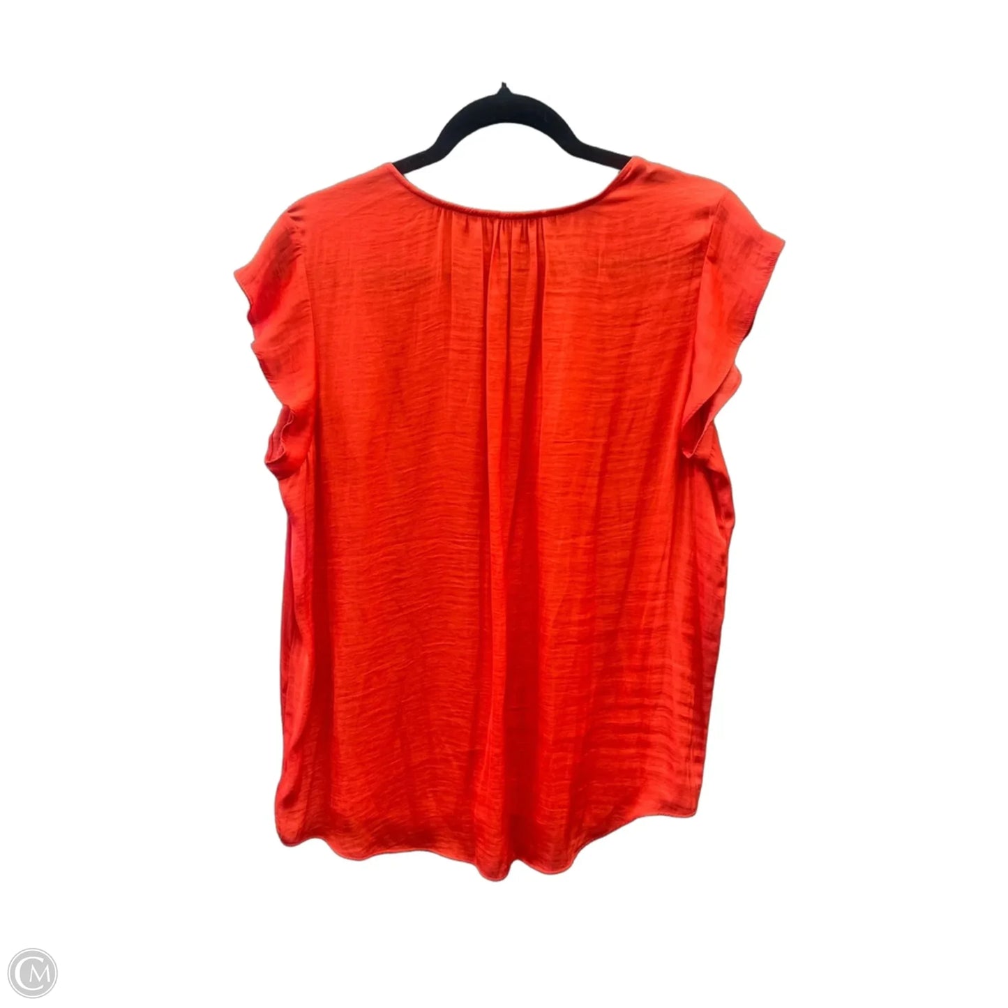 Tunic Short Sleeve By Jones And Co In Red, Size: L