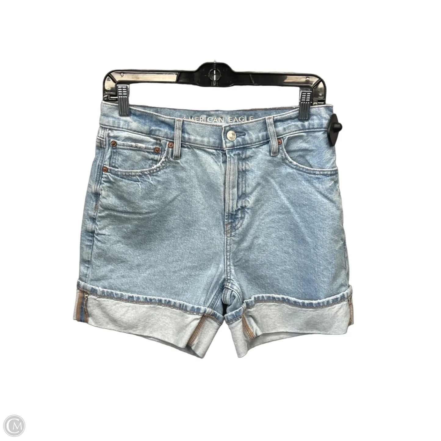 Shorts By American Eagle In Blue Denim, Size: 2