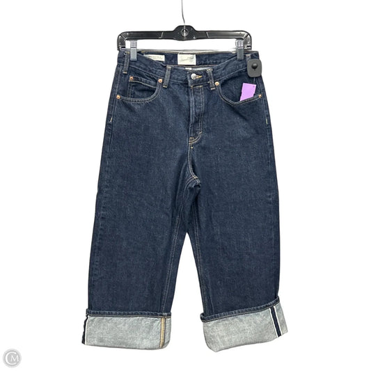 Jeans Wide Leg By Universal Thread In Blue Denim, Size: 4