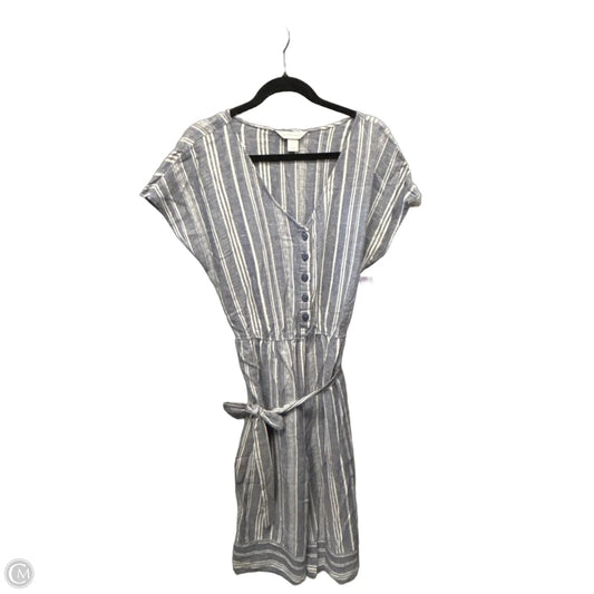 Romper By Christopher And Banks In Striped Pattern, Size: L